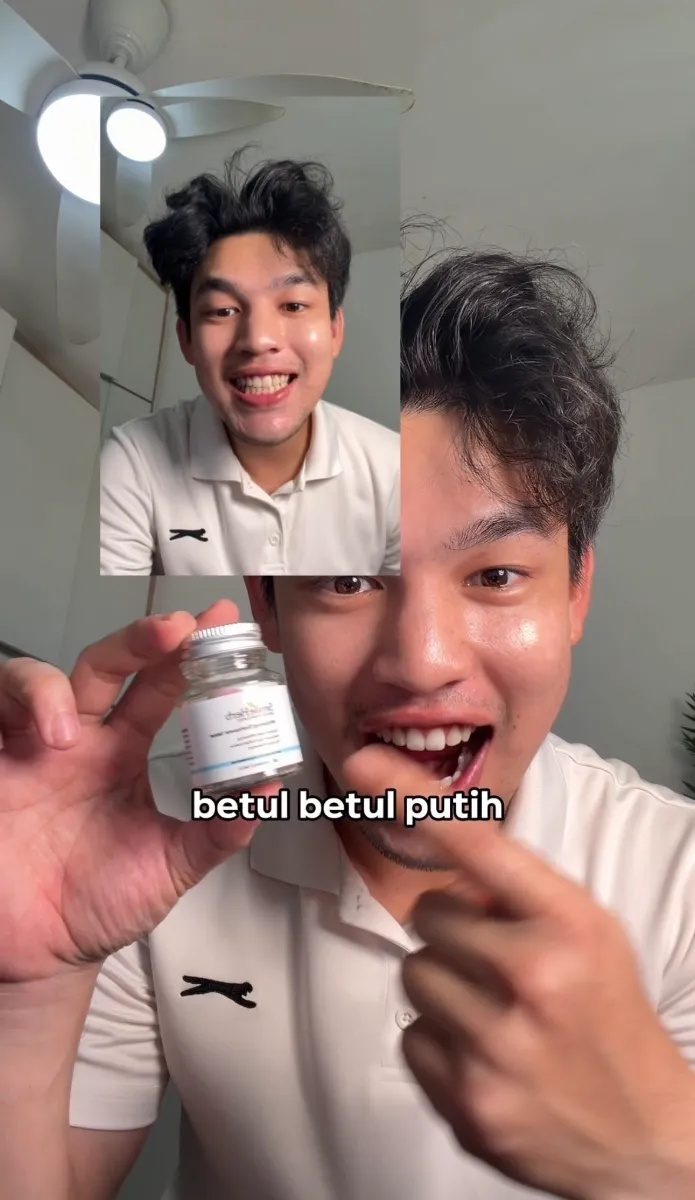Testimoni video pelanggan SmileHerb - gigi putih
